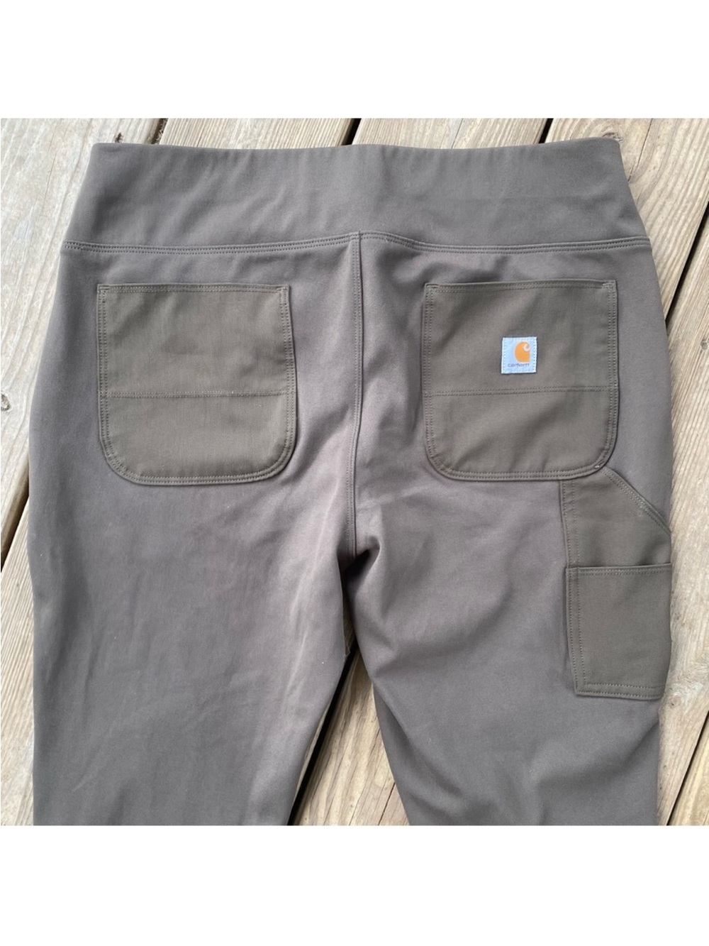 Carhartt Force Utility Knit Legging Dark Coffee L 12 14 - Picture 5 of 12